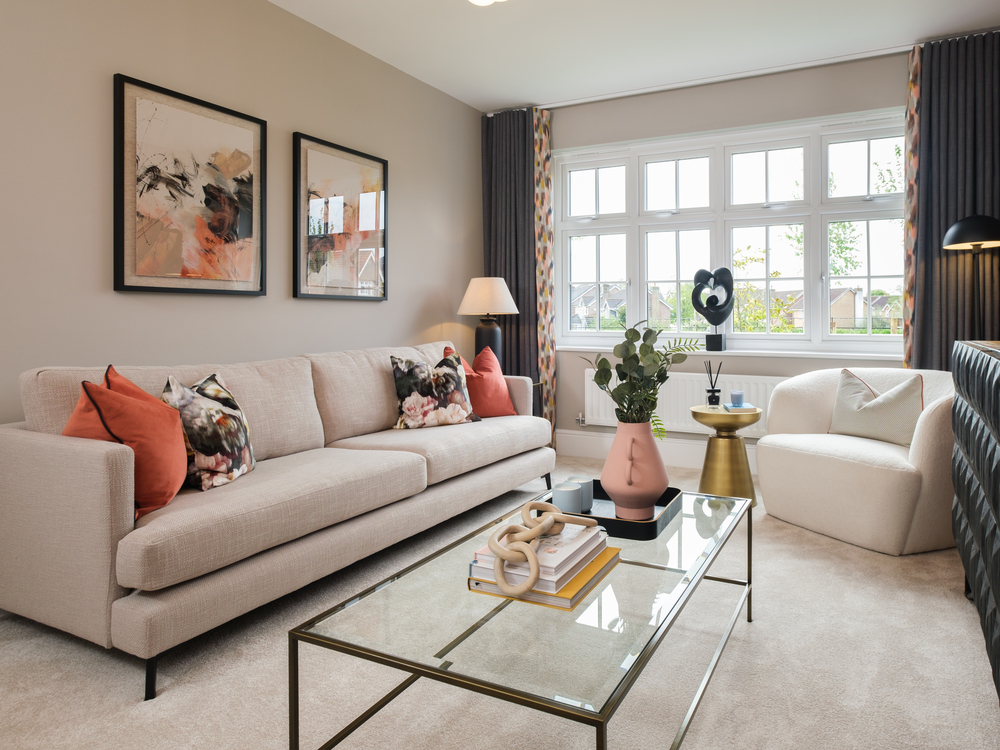 The lounge in The Chester house