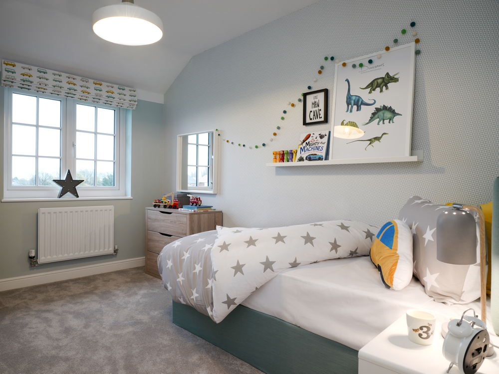 The third bedroom in The Kensington house