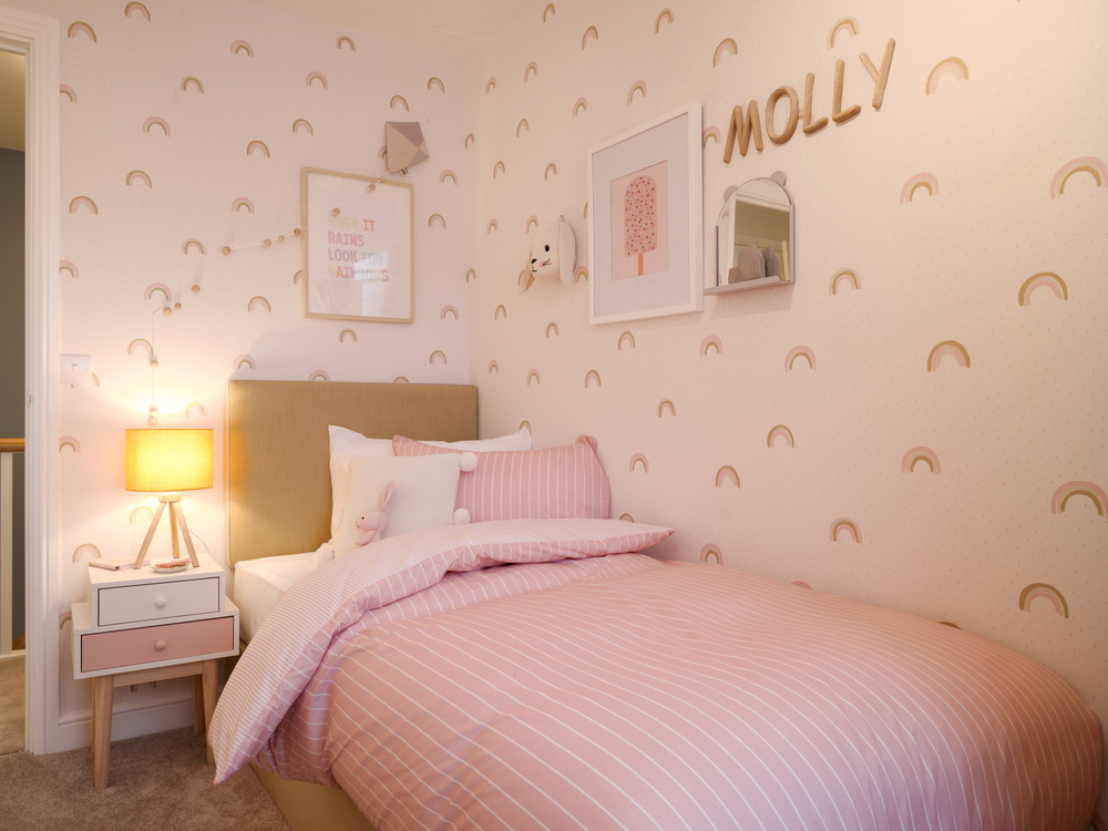 The fourth bedroom in The Kensington house