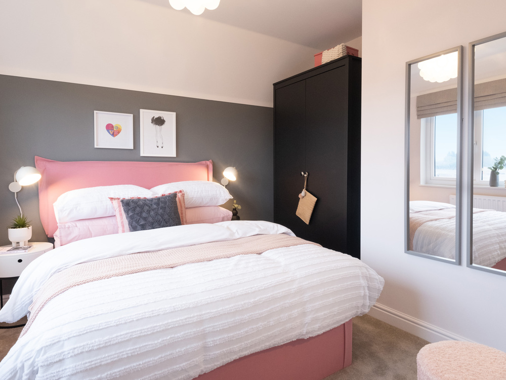 The fourth bedroom in The Marlow house