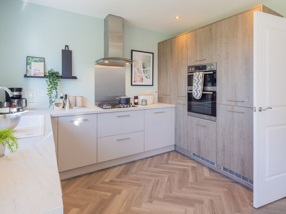The kitchen in The Shrewsbury house