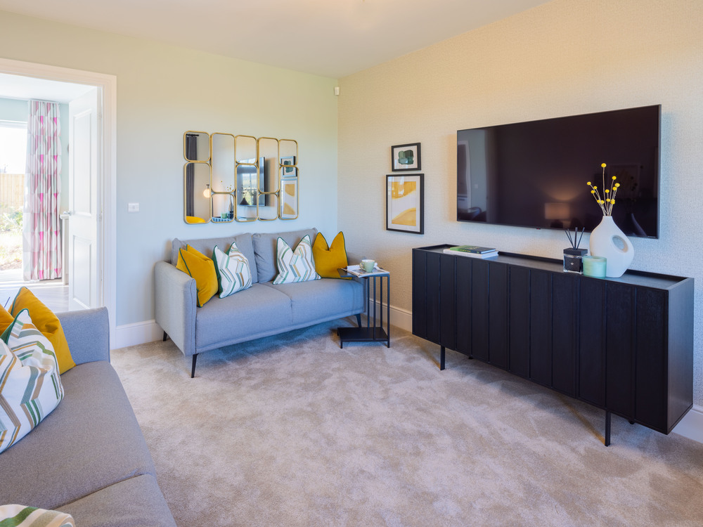 The lounge in The Shrewsbury house