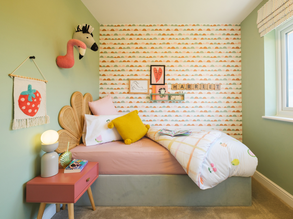 The third bedroom in The Stratford house