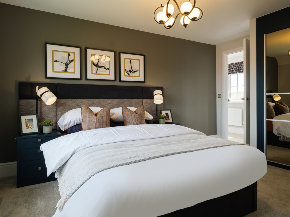 The second bedroom in The Sunningdale house