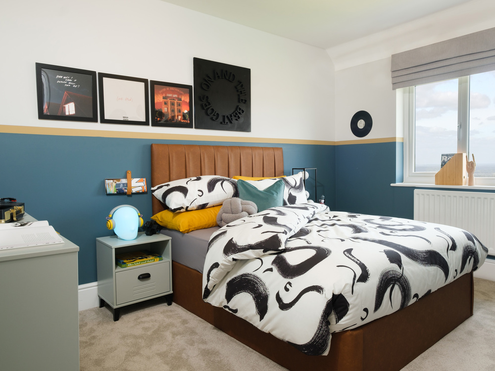 The third bedroom in The Sunningdale house