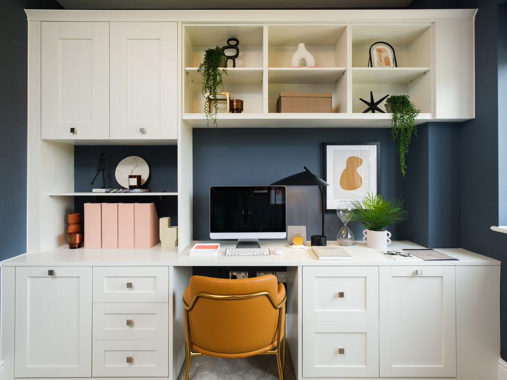 The home office in The Sunningdale house