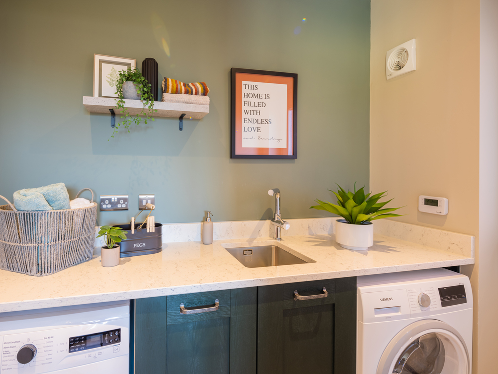 The utility in The Welwyn house