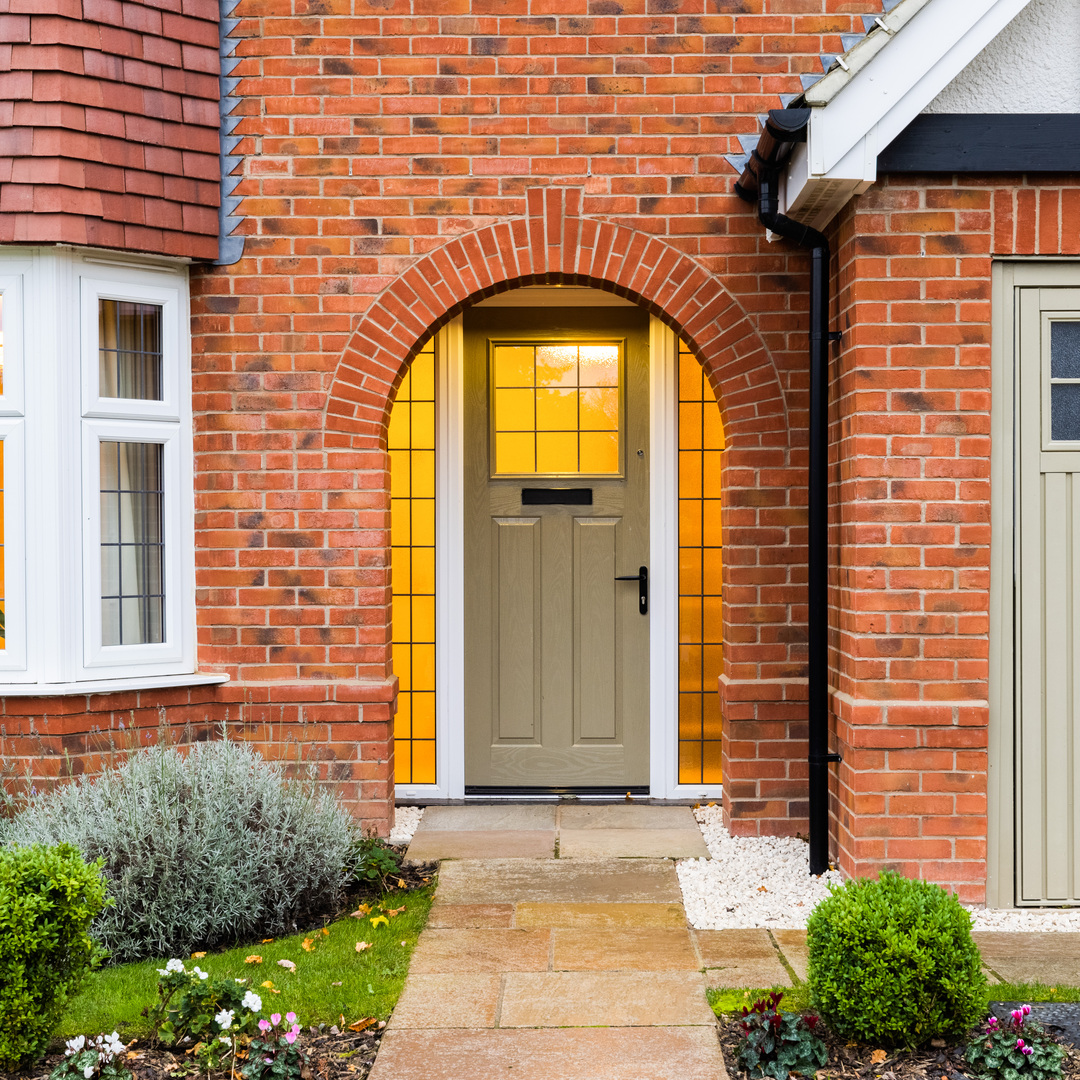 A statement entrance - Redrow home front door