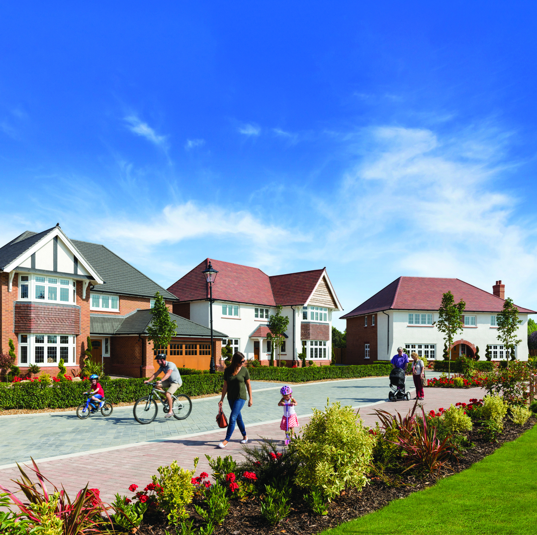 A street scene to be proud of - Woodford Garden Village