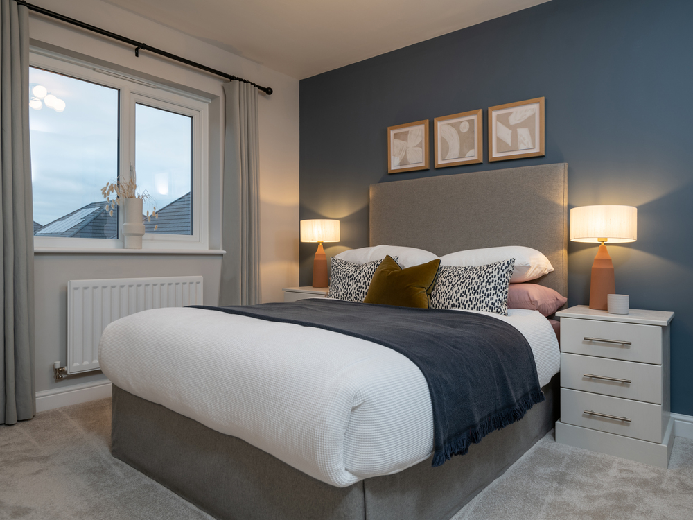 The second bedroom in The Letchworth house