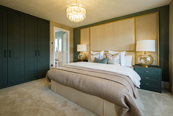 The Henley Bedroom leading to en-suite