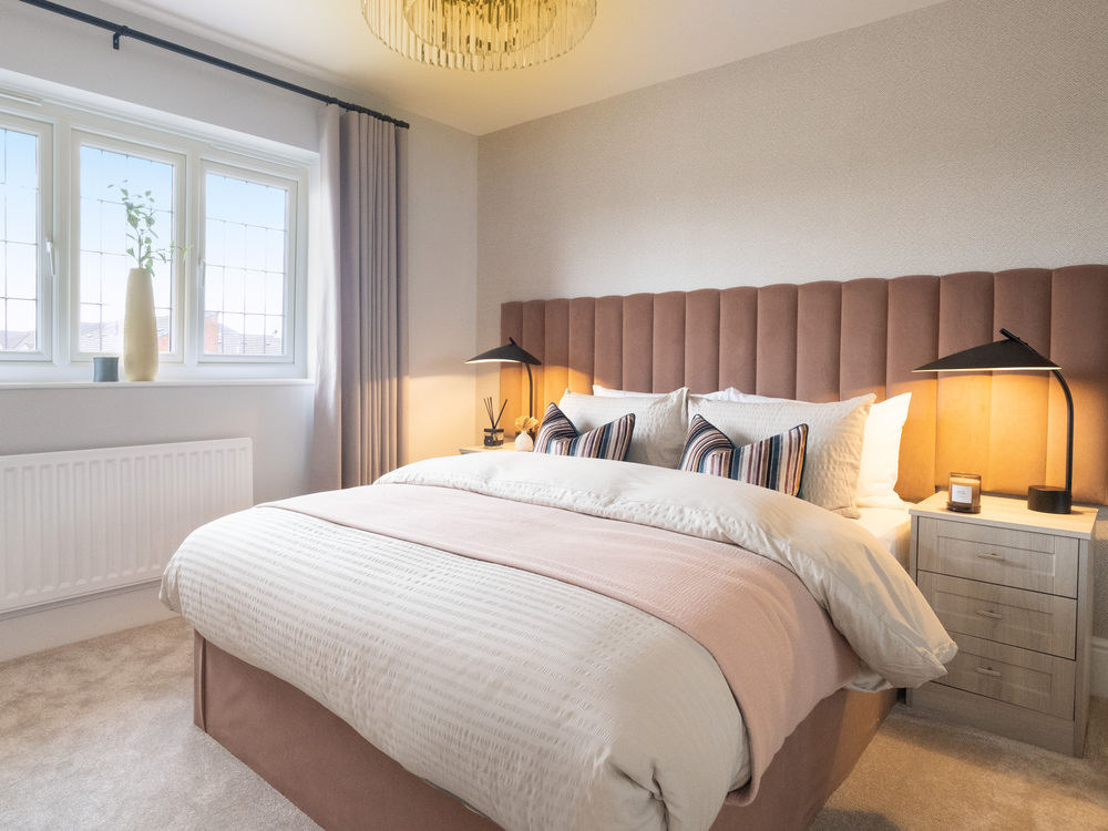 The second bedroom in The Canterbury Lifestyle house