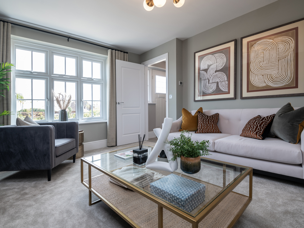 The lounge in The Harrogate Lifestyle house