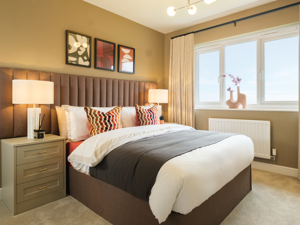 The second bedroom in The Oxford Lifestyle house
