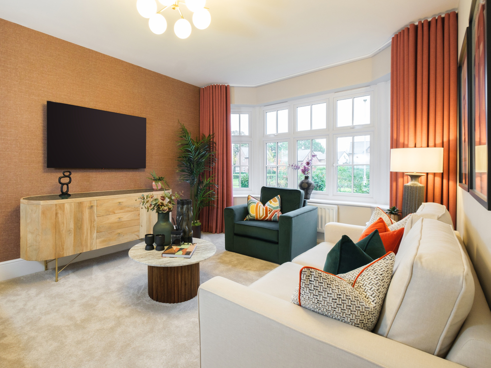 The lounge in The Oxford Lifestyle house