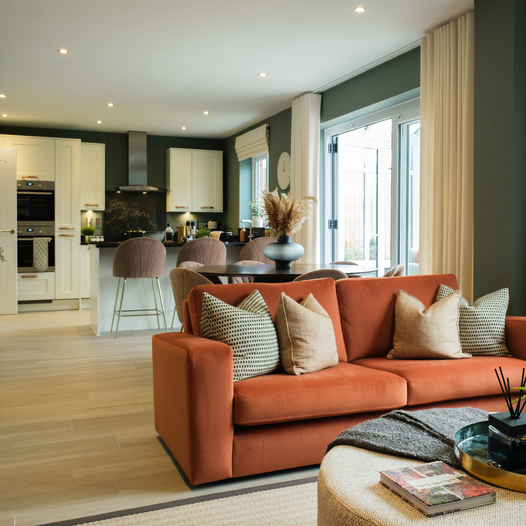 The Warren openplan kitchen, dining and family area