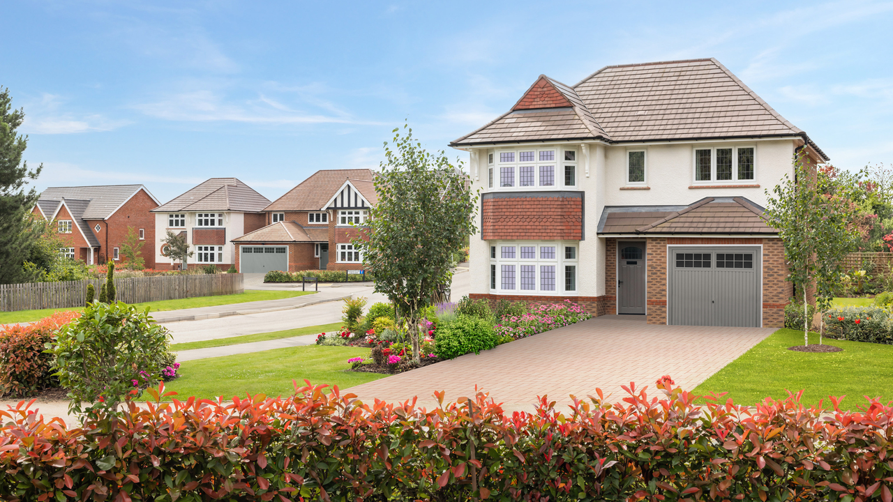 Heritage homes with long driveways and well-manicured gardens