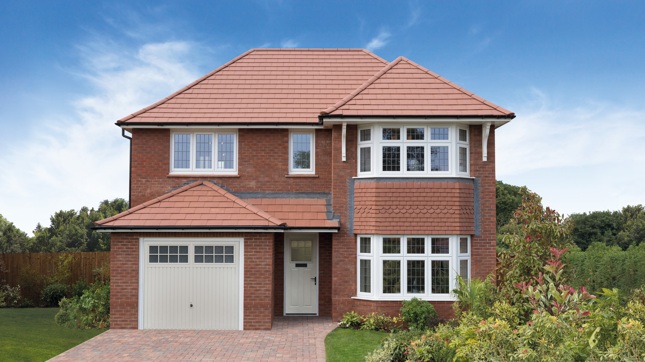 The exterior of The Oxford Lifestyle house type