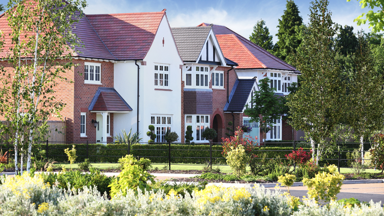 Heritage homes surrounded by trees