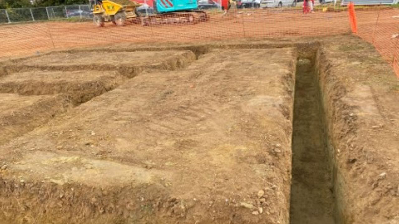 Home foundations in the ground