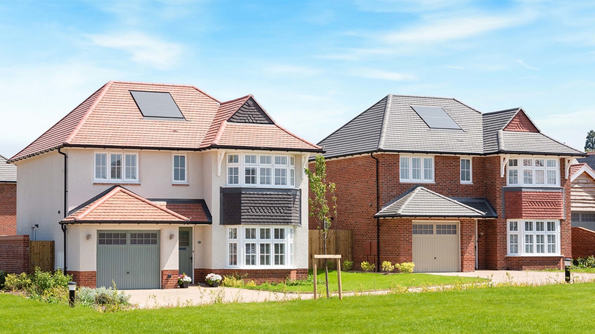 Two Heritage homes with solar panels